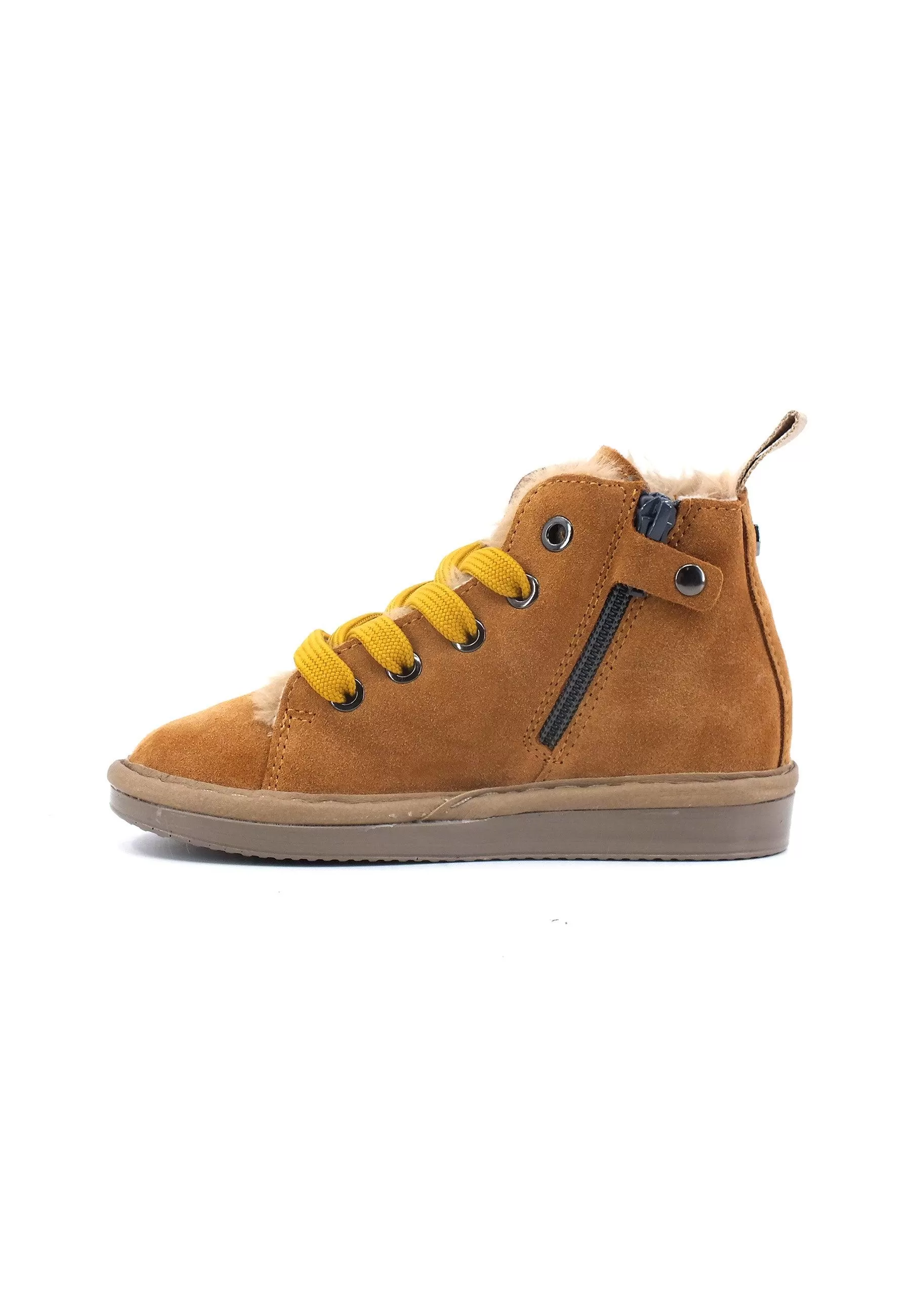 PAN CHIC Stivaletto Pelo Bimbo Brown Sugar Yellow P01B007-00462068