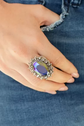 Paparazzi Bling Of All Bling - Blue Iridescent Ring