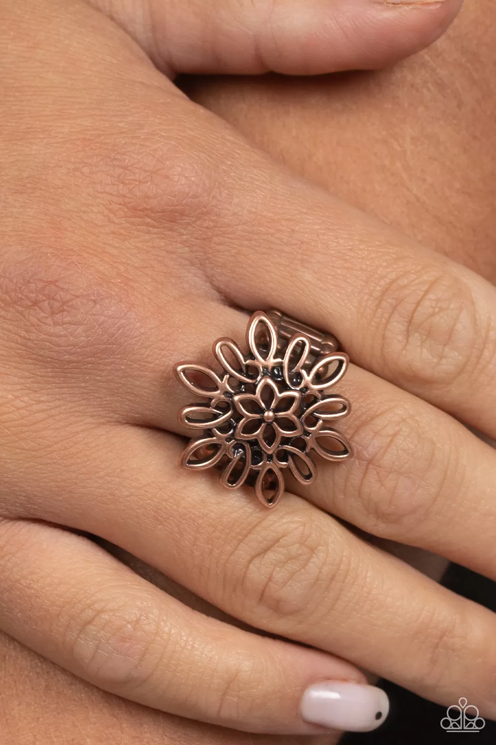 Paparazzi Coastal Chic - Copper Ring