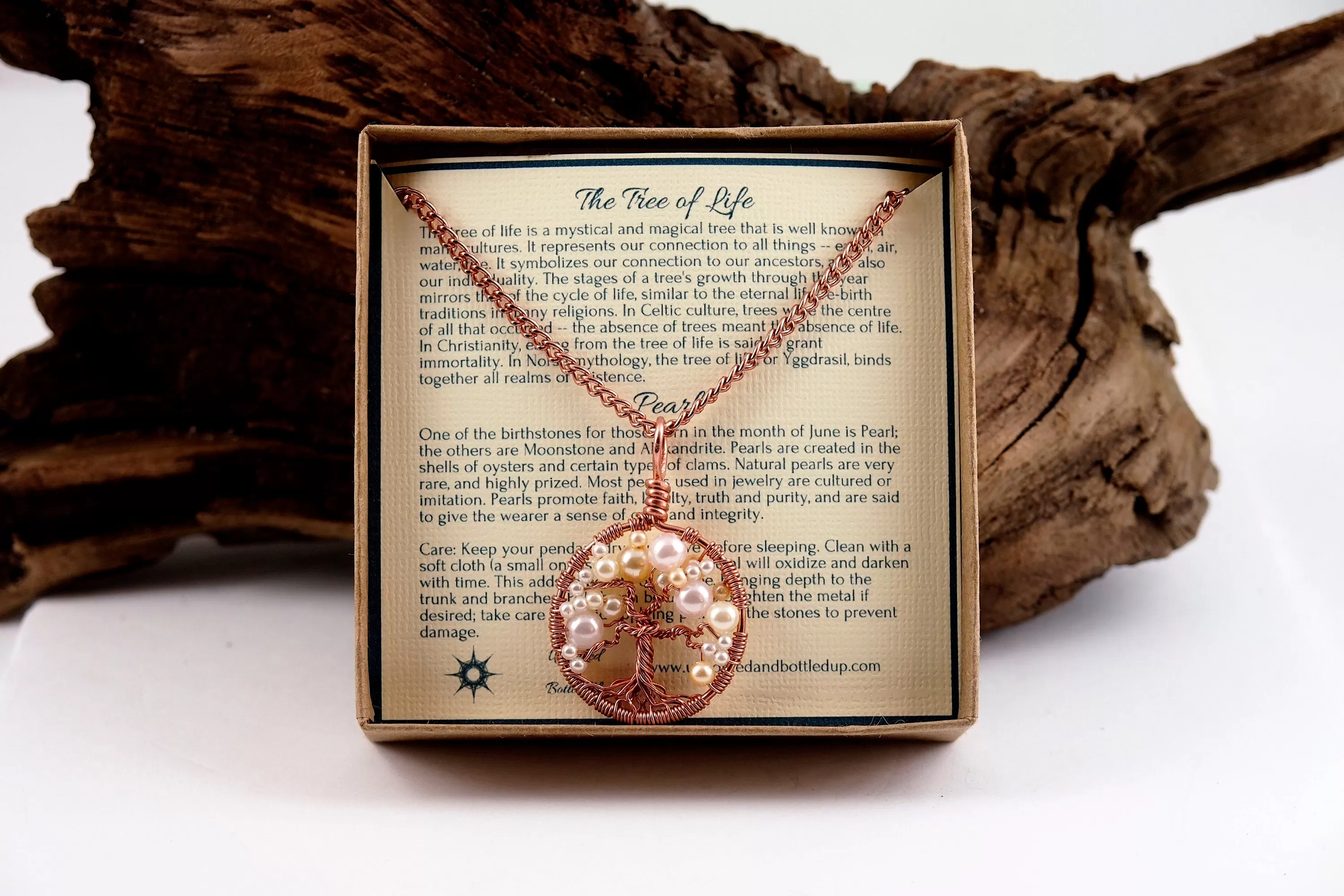 Pearl Tree of Life Pendant