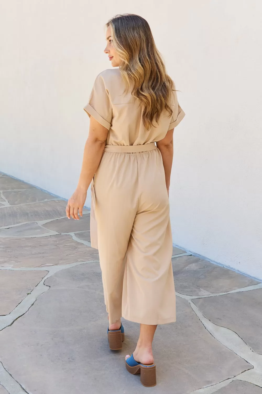 Petal Dew All In One Plus Size Solid Jumpsuit