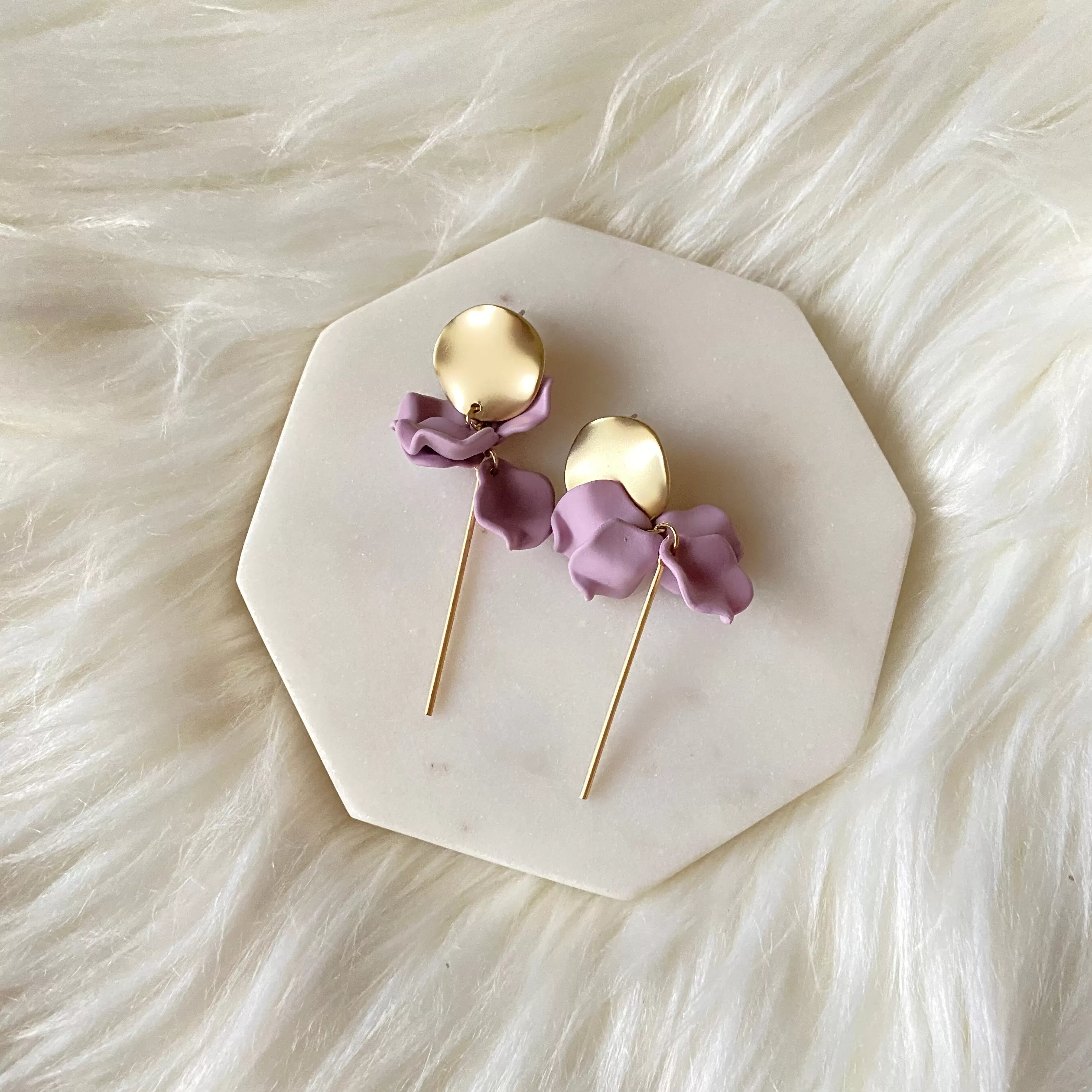 Petite Petal Drop Earrings - LAST CHANCE / FINAL SALE