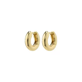 PILGRIM Aica Chunky Huggie Hoop Earrings