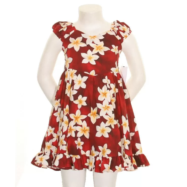 Plumeria Girls Sundress