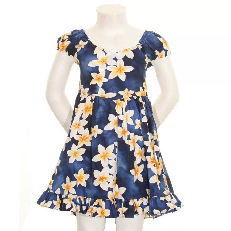 Plumeria Girls Sundress