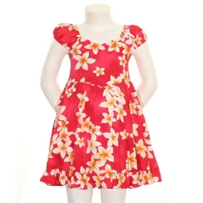 Plumeria Girls Sundress