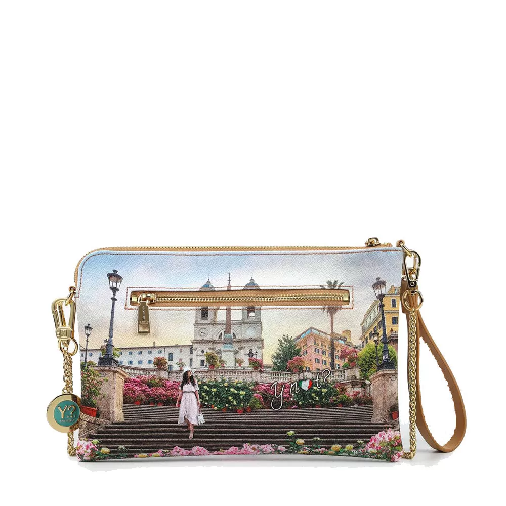 Pochette Donna Y NOT con Tracolla YES-604 Floral