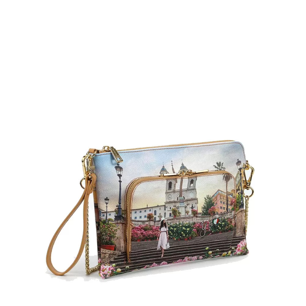 Pochette Donna Y NOT con Tracolla YES-604 Floral