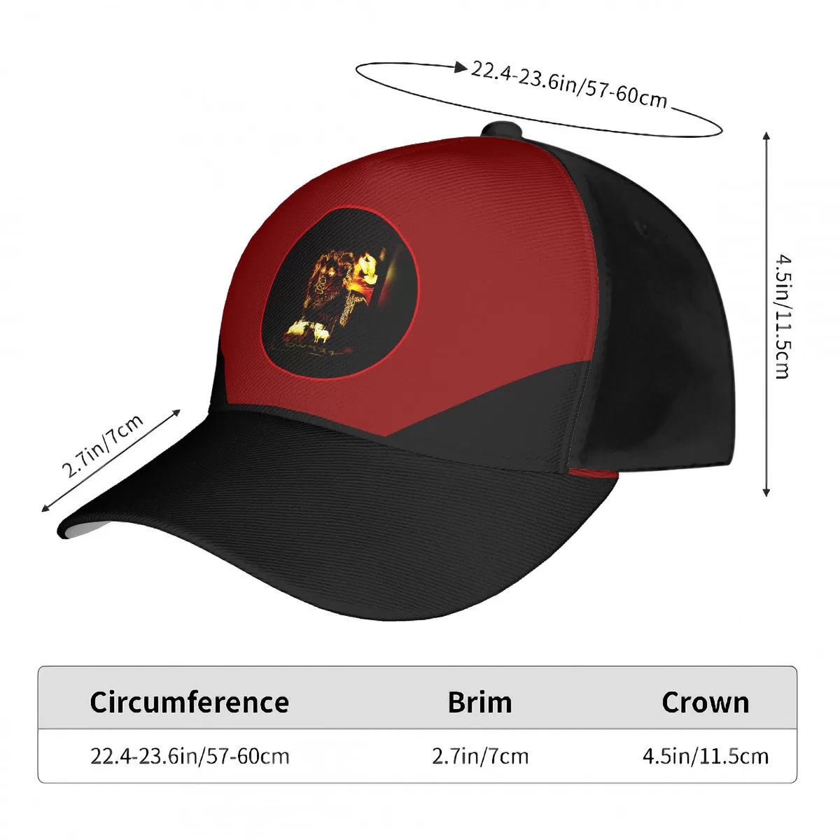 Prince of Peace 01-01 Designer Curved Brim Baseball Cap