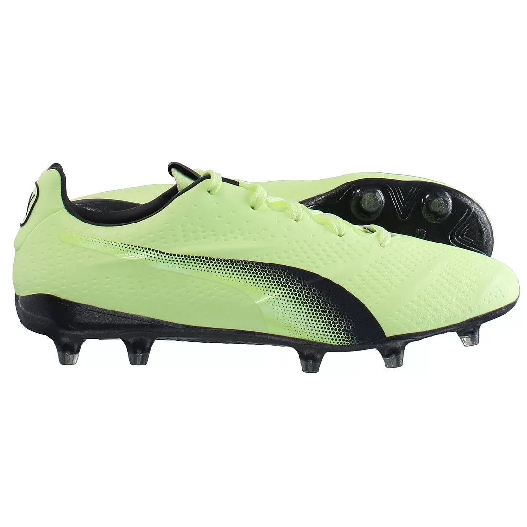 Puma King Platinum 21 VGN FG/AG Green Mens Football Boots