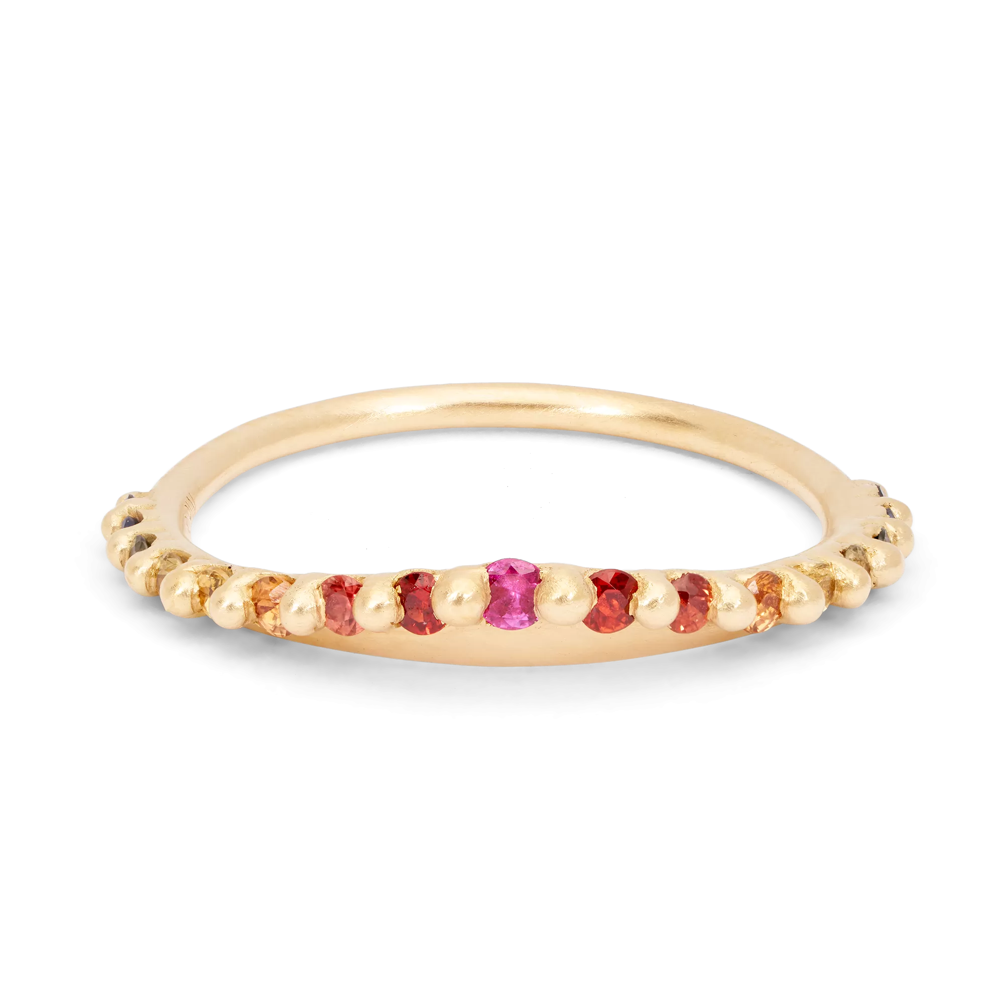 Rainbow Beatrix Petal Ring - Made to Order