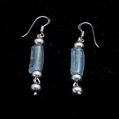 Roman Glass Earrings Authentic & Luxurious with Certificate