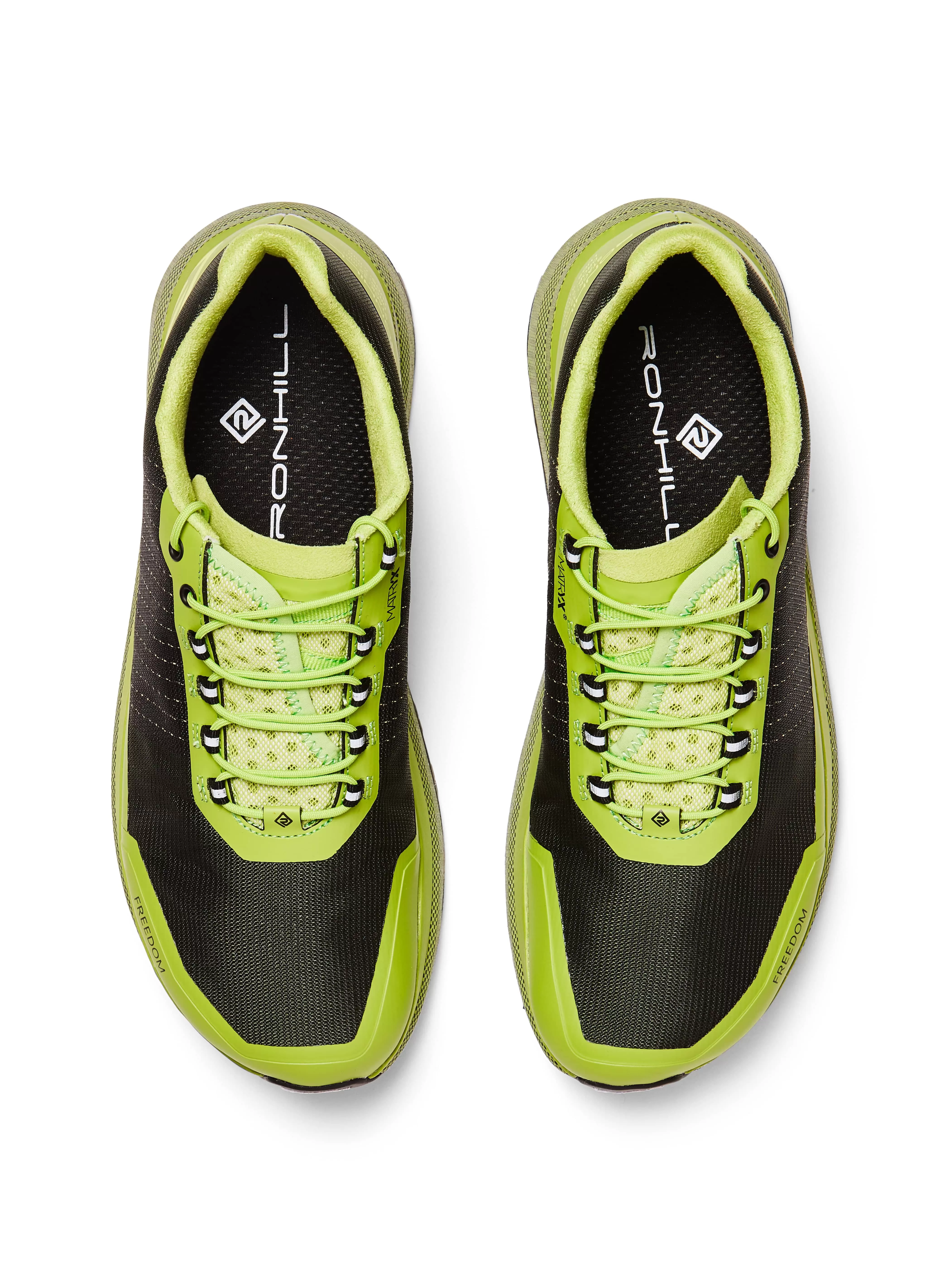 Ronhill Freedom Men's Trail Running Shoes Forest/Lime/Lemon