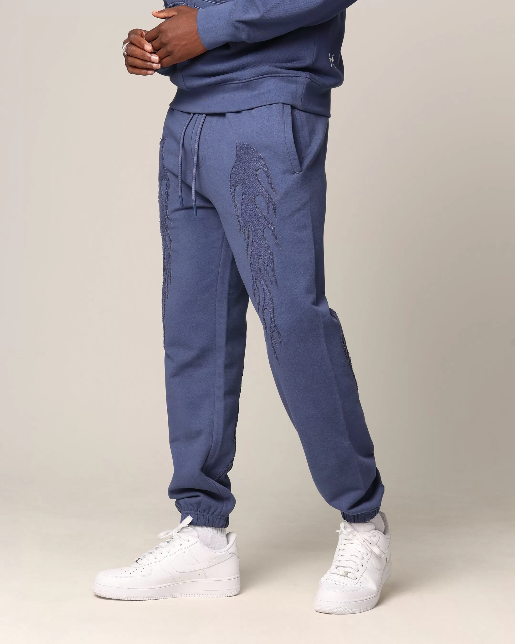 Saint Morta Hellfire Sweatpants Petrol Blue