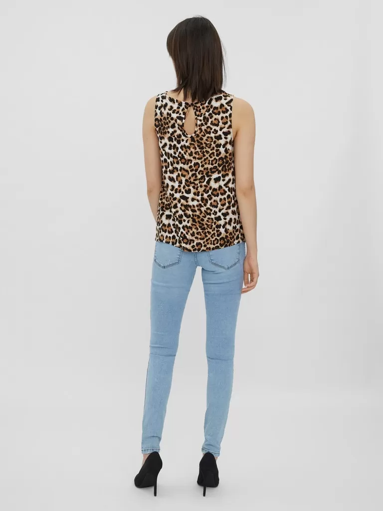 Simply Easy Tank Top - Leopard