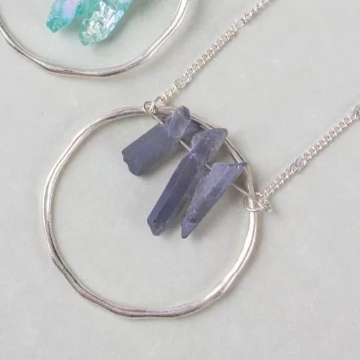 Simply Noelle Stargazer Necklace - Denim