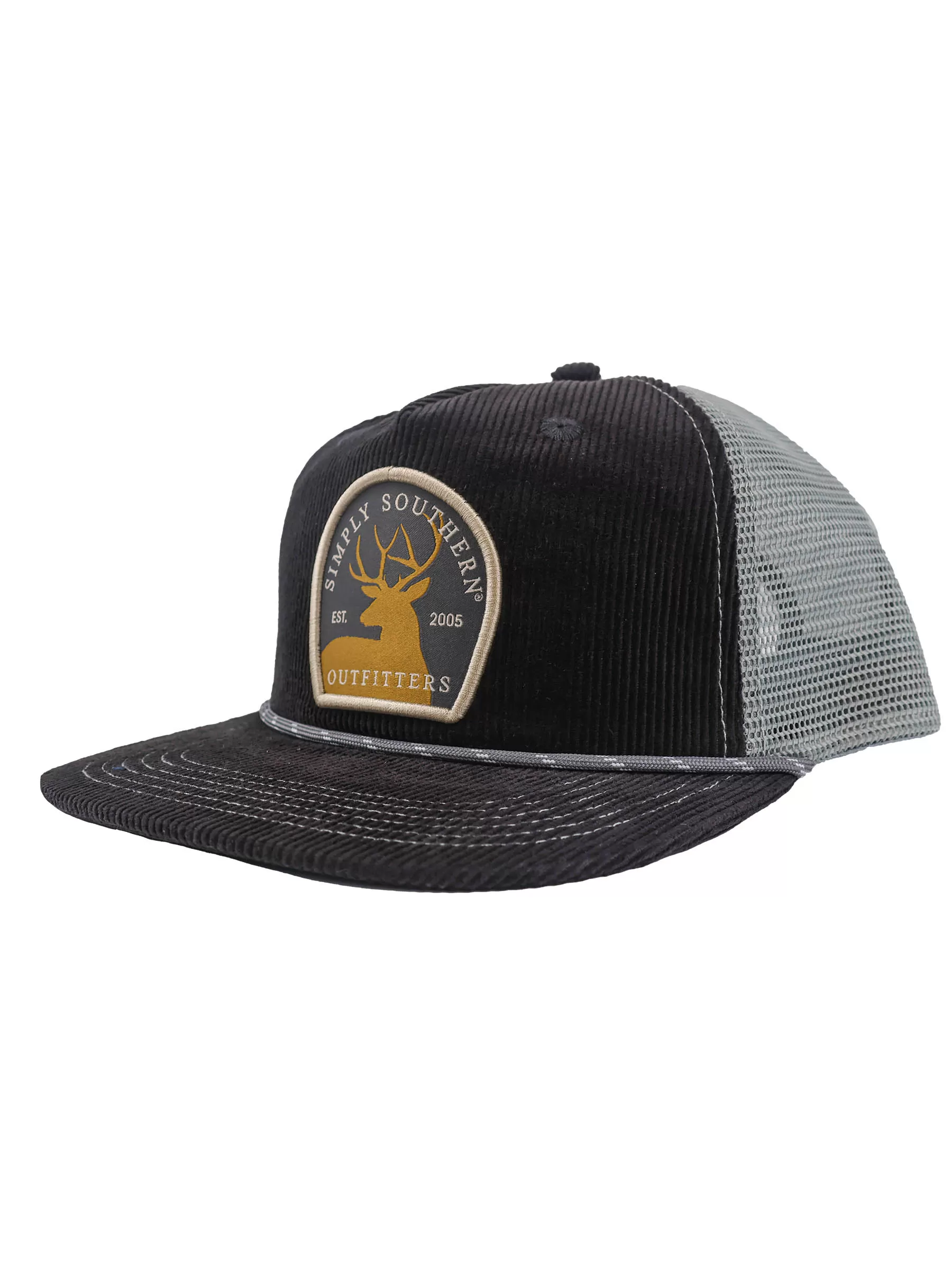 Simply Southern Men's Deer Snapback Hat - Flaunt Your Style with Nature-Inspired Charm