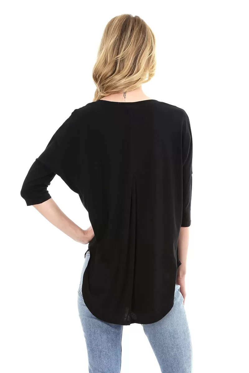 Sleeve Drop Shoulder Top