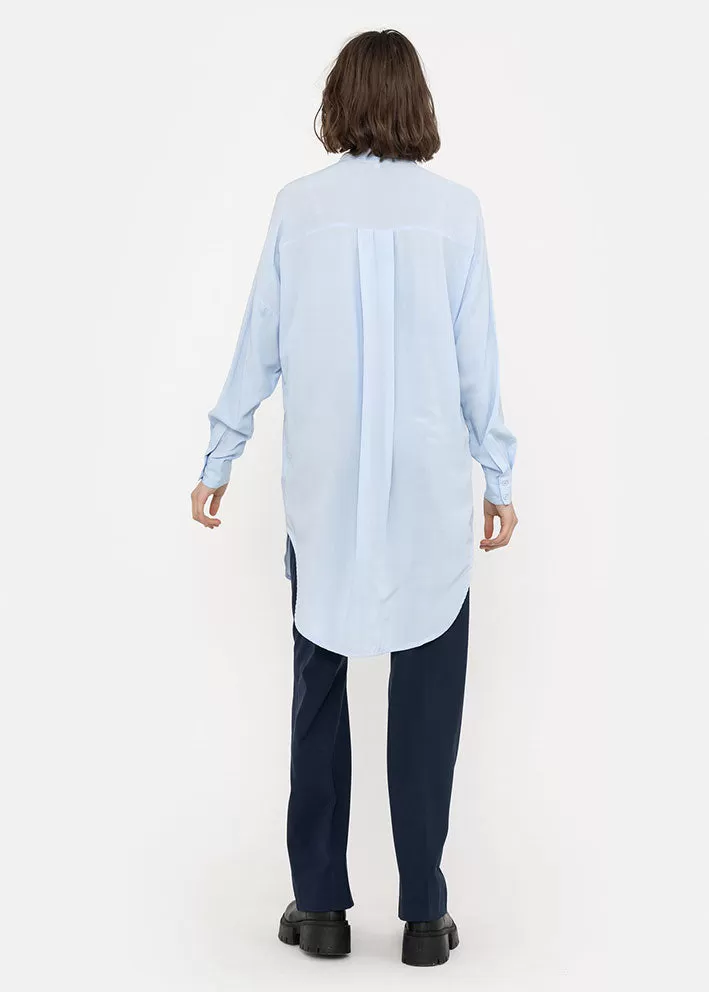 Soft Rebels Freedom Long Shirt - Skjorte - cashmere blue