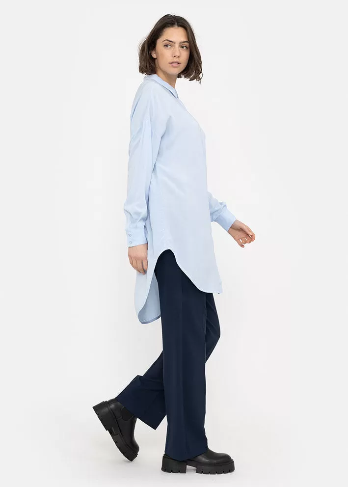 Soft Rebels Freedom Long Shirt - Skjorte - cashmere blue