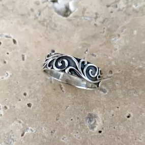 Sterling Silver Ring - Arabesque