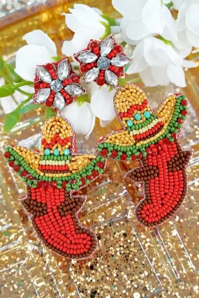 SuMmEr FiEsTa Beaded earrings