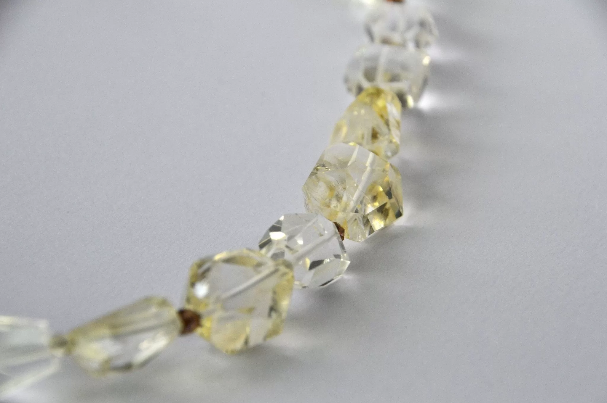 Sun Spangel Citrine Necklace