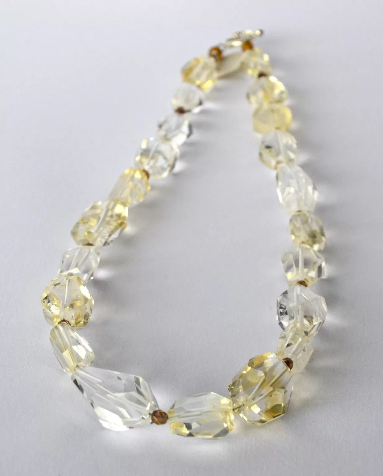 Sun Spangel Citrine Necklace