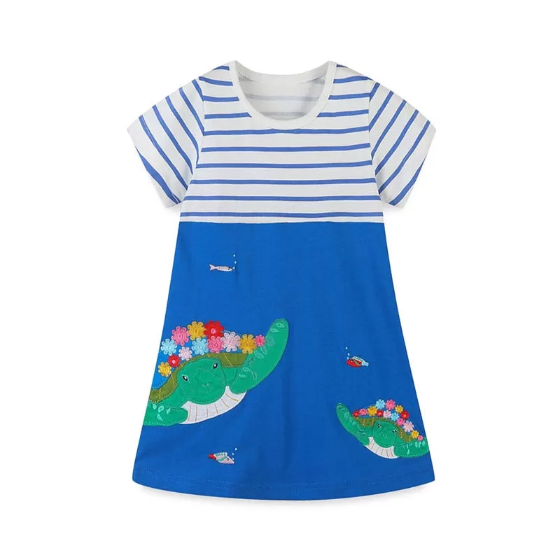 Sunny Cartoon Delight Girls Top