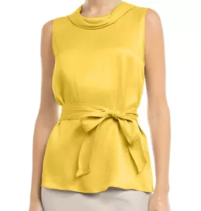 Sunny Sleeveless Top with Slit