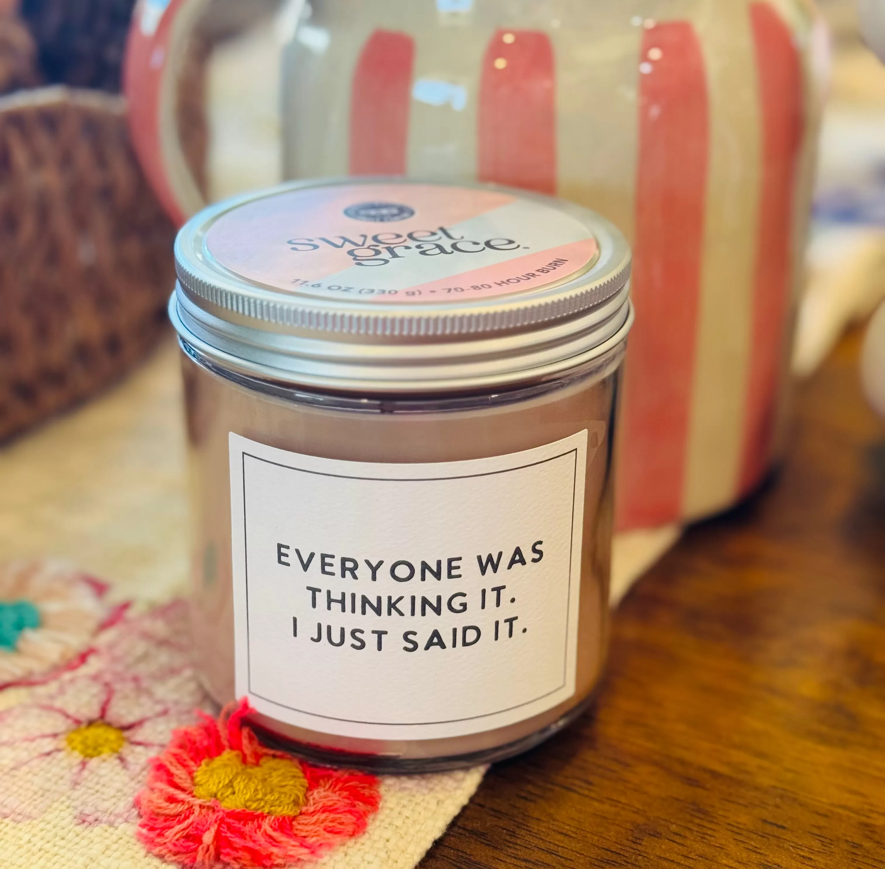 SWEET GRACE SNARKY CANDLE