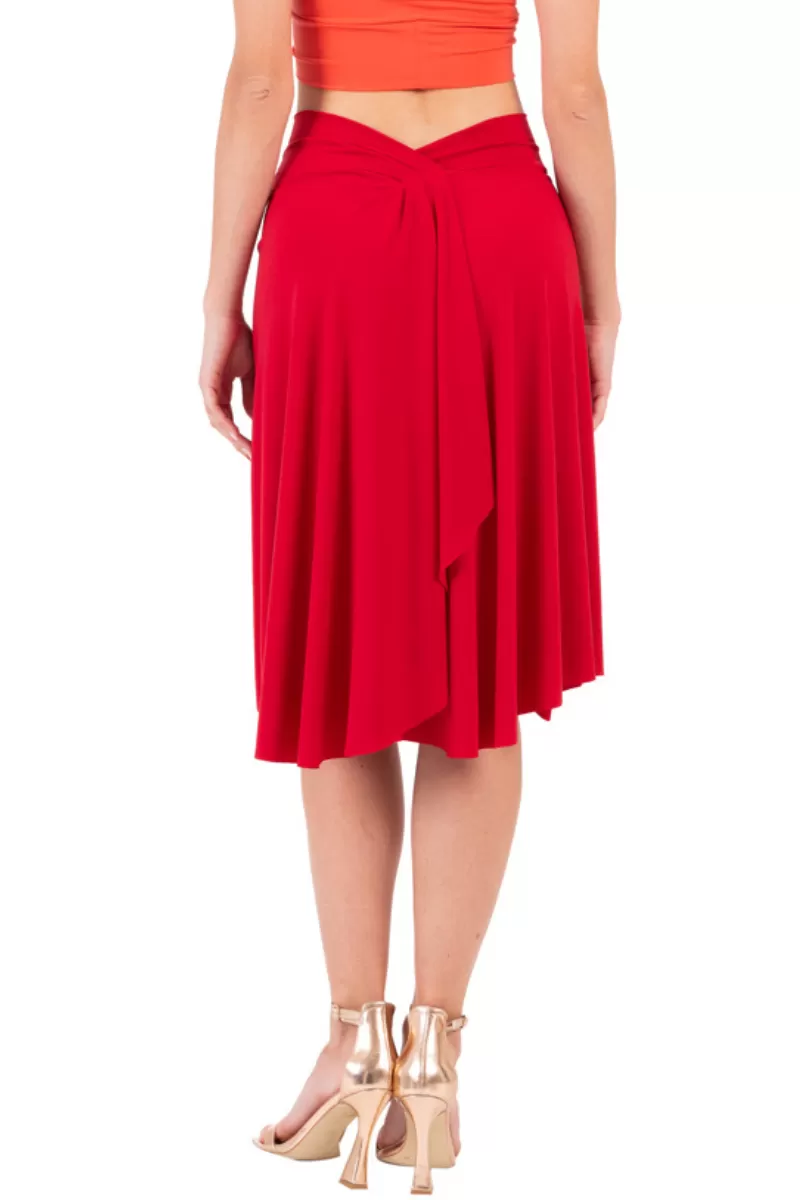 Tango Skirt With Rich Back Draping