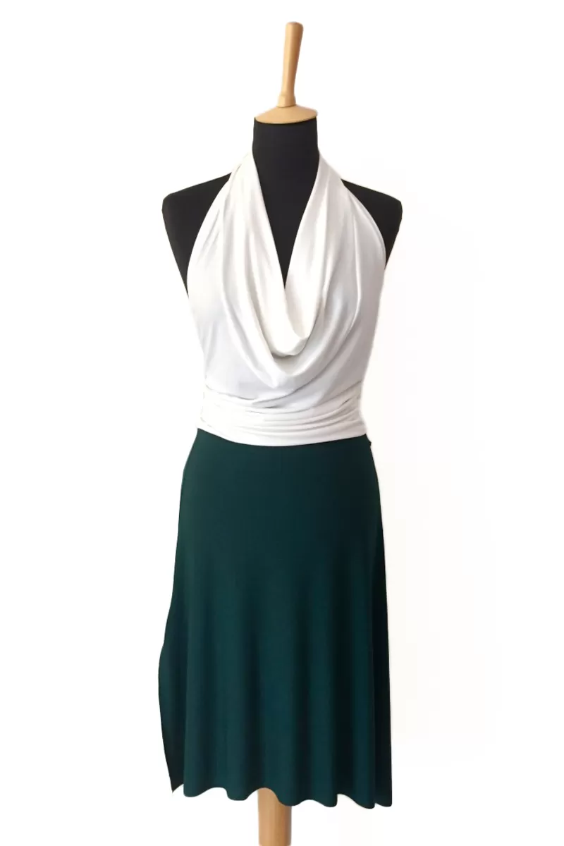 Tango Skirt With Rich Back Draping