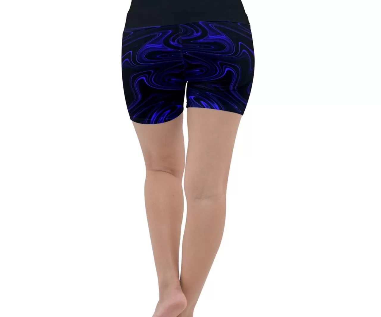 TRP Maze 01-02 Designer Lightweight Velour Yoga Shorts