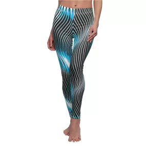 TRP Twisted Patterns 04: Weaved Metal Waves 01-02 Designer Leggings