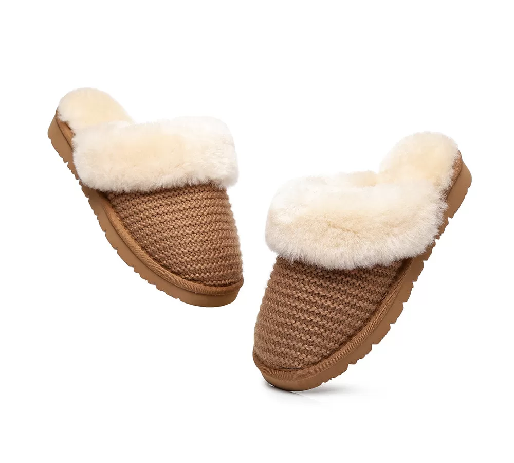 UGG Australian Shepherd Women Sheepskin Wool Slipper Linden