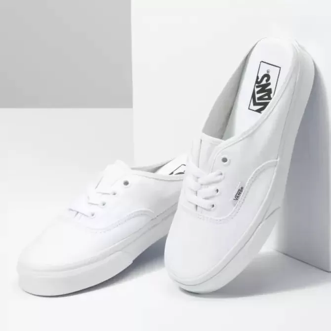 Vans Authentic Mule - White