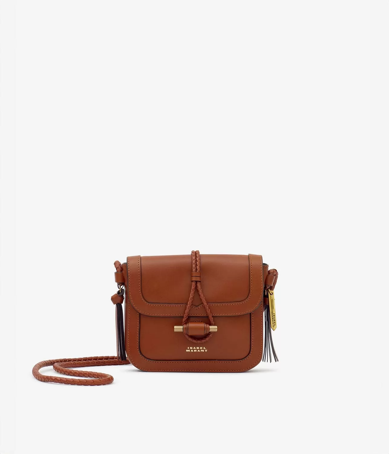 VIGO FLAP BAG- COGNAC