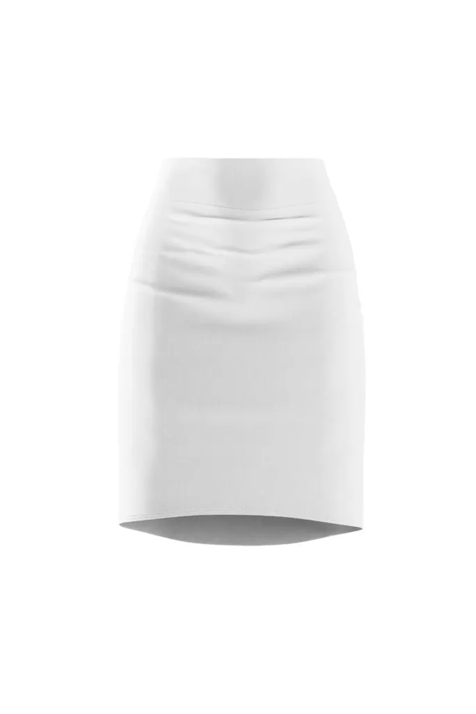 White Women's Pencil Skirt