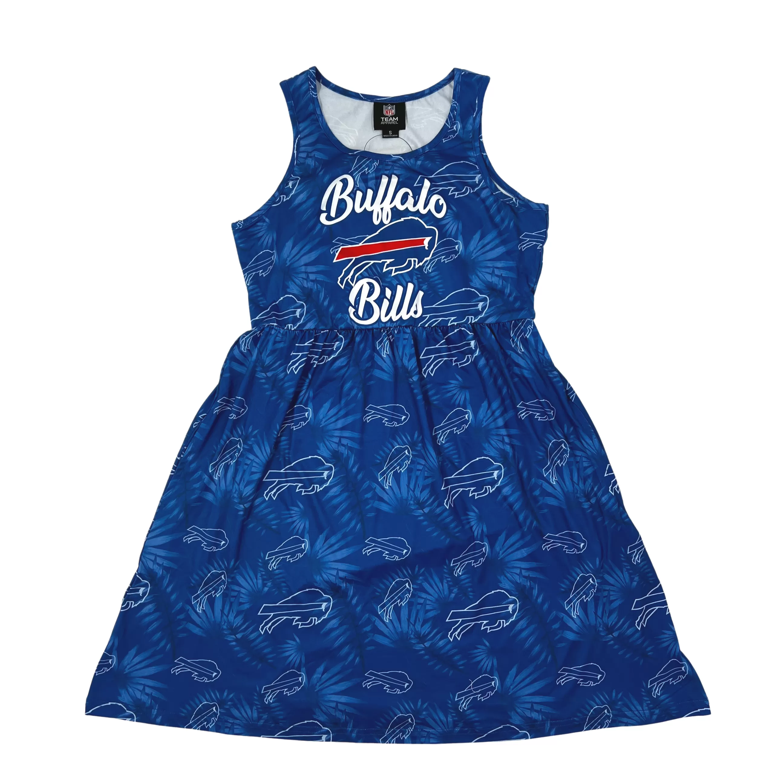 Women's Buffalo Bills Tonal Floral Sun Dress