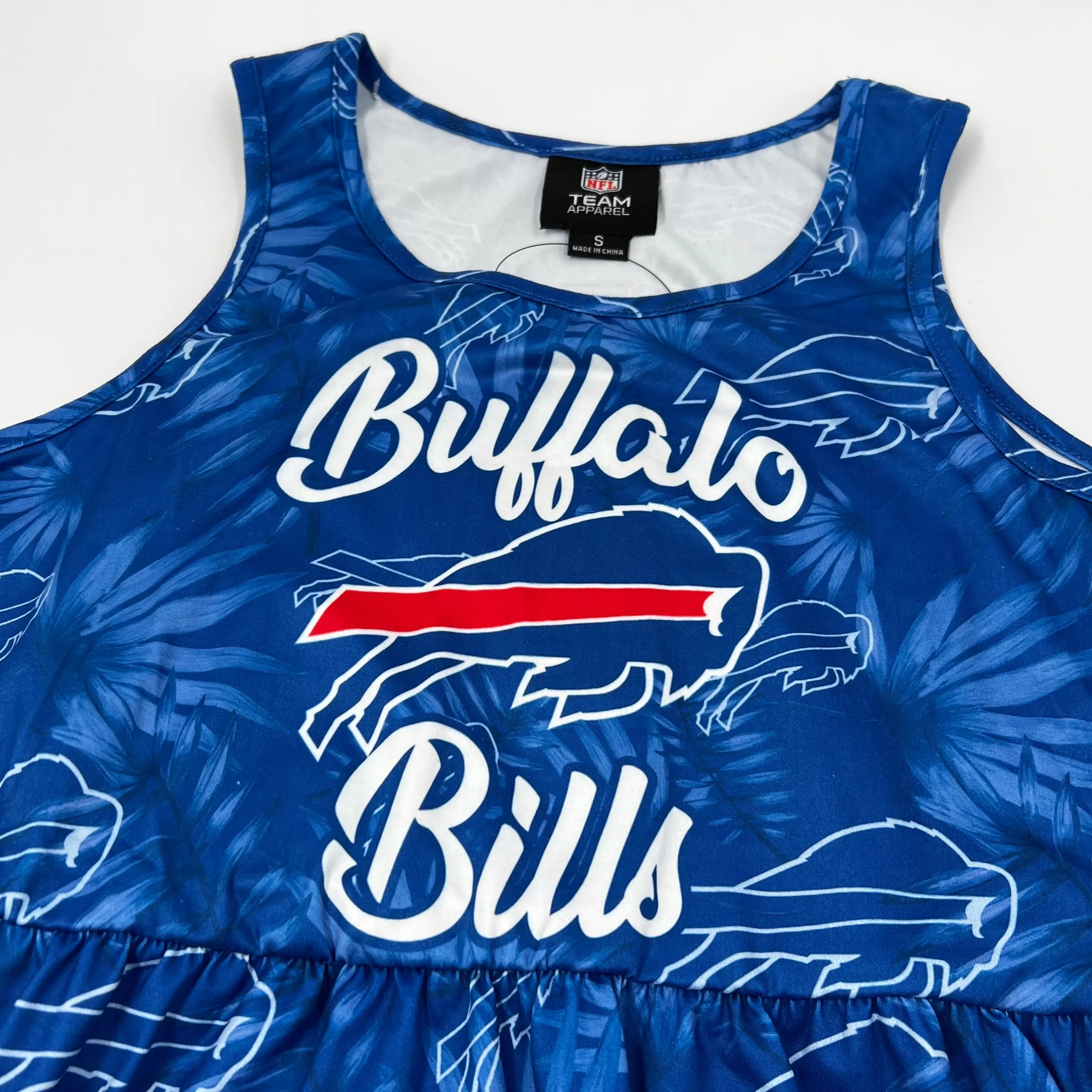 Women's Buffalo Bills Tonal Floral Sun Dress