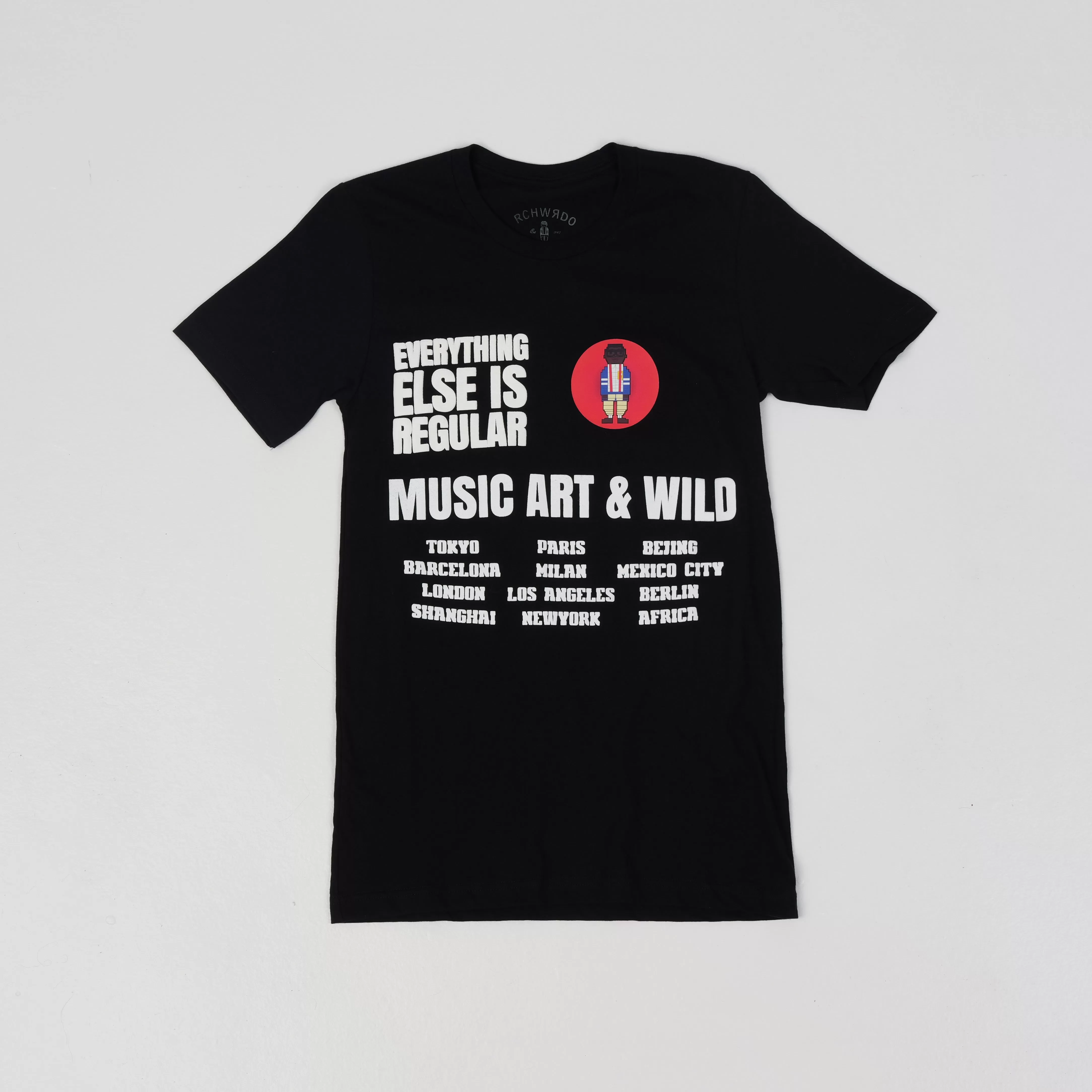 WORLD TOUR TEE BLACK