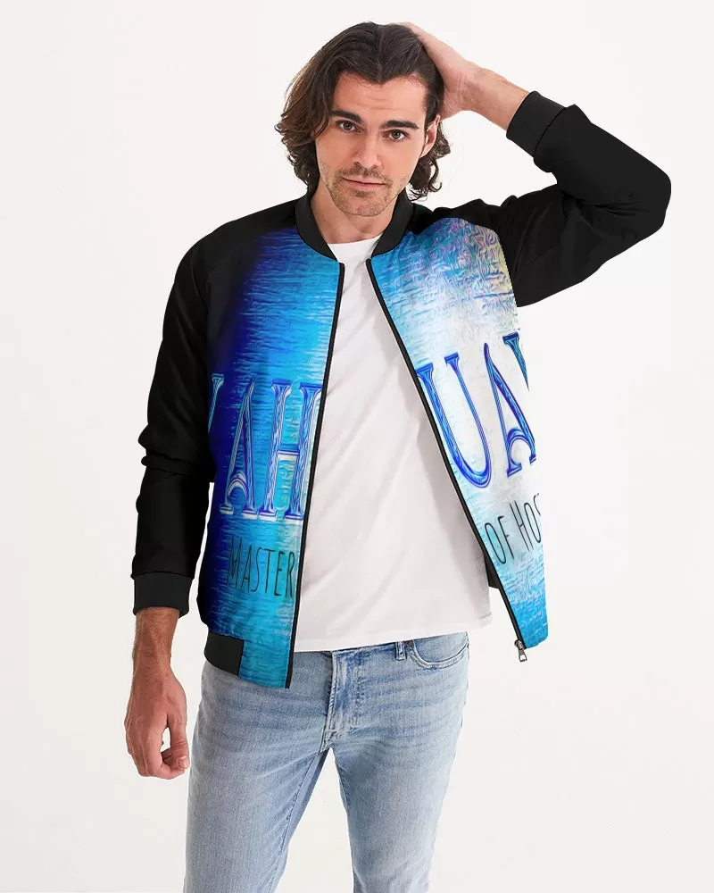 Yahuah-Master of Hosts 01-01 Men's Designer Bomber Jacket