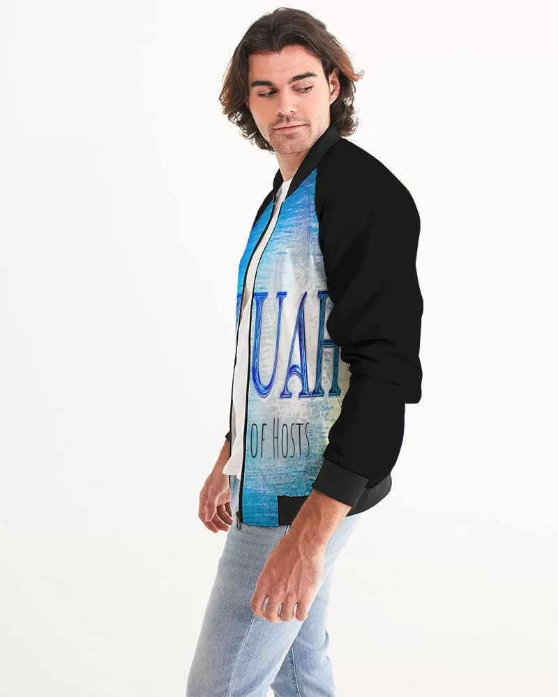 Yahuah-Master of Hosts 01-01 Men's Designer Bomber Jacket