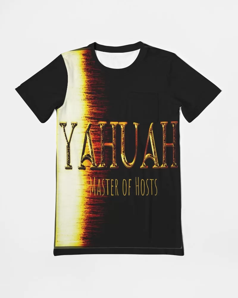 Yahuah-Master of Hosts 01-03 Men's Designer Everyday Pocket T-shirt