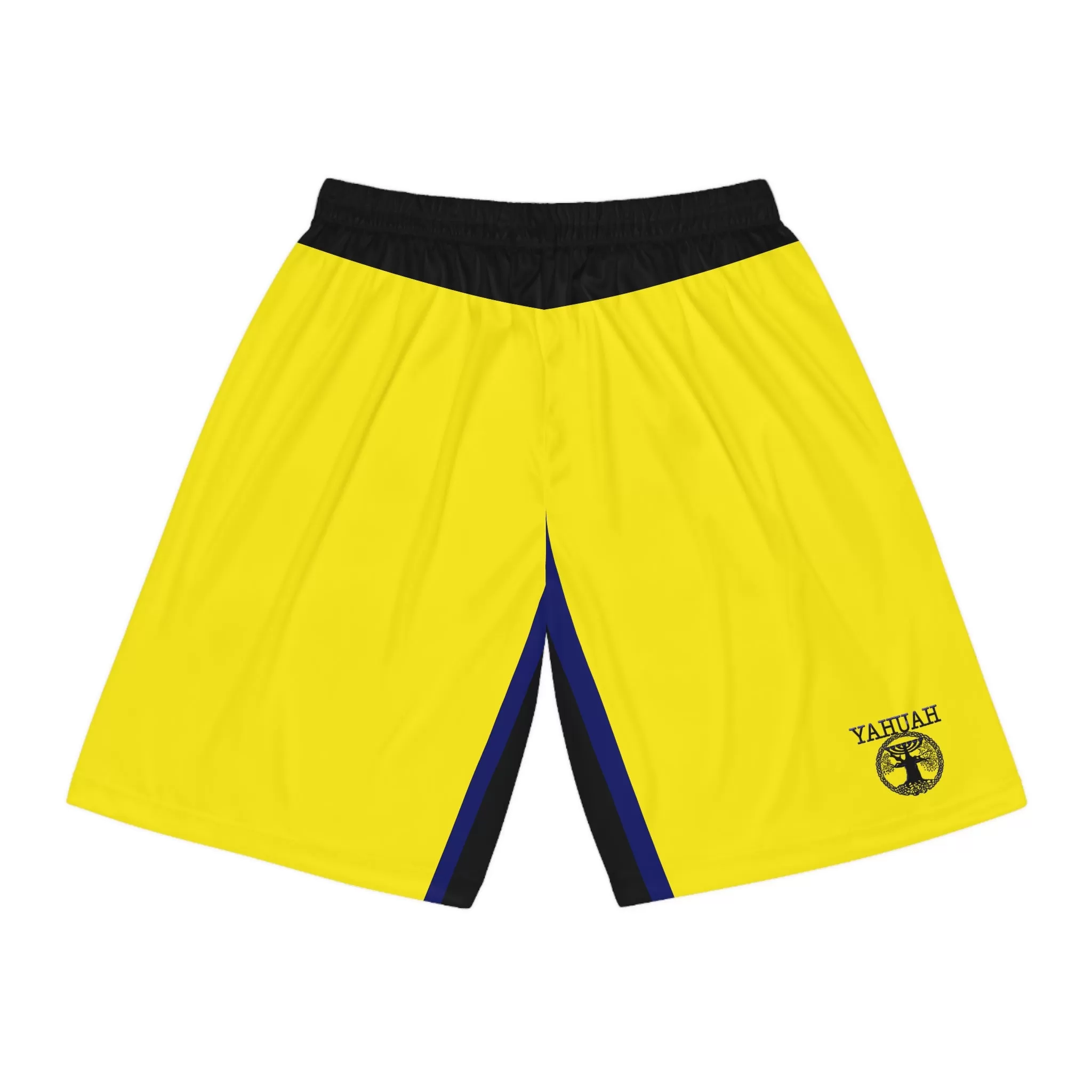 Yahuah-Name Above All Names 02-01 Men's Designer Basketball Shorts