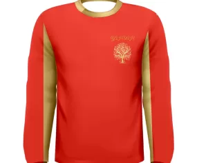 Yahuah-Tree of Life 01 Elected Men's Designer Long Sleeve T-shirt