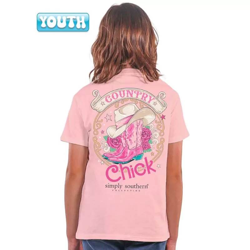 Youth Country Chick Short Sleeve T-Shirt