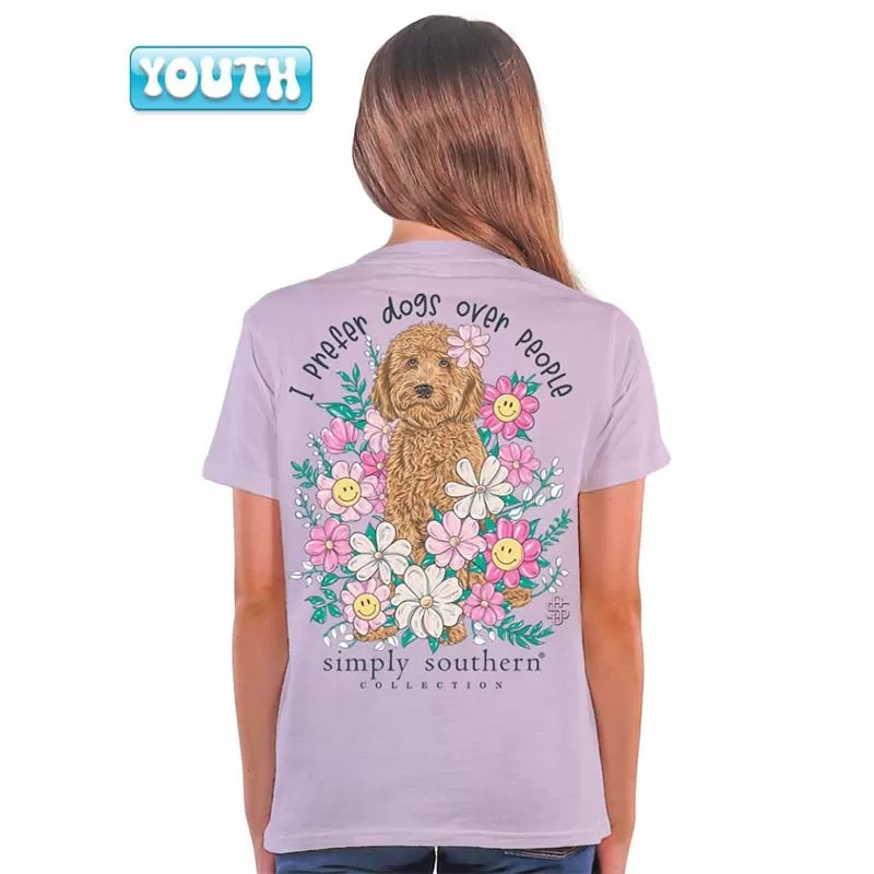 Youth I Prefer Dogs Short Sleeve T-Shirt